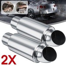 2x Universal Car Exhaust