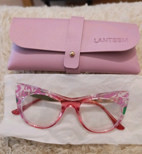 Ladies pink retro - cats, eye