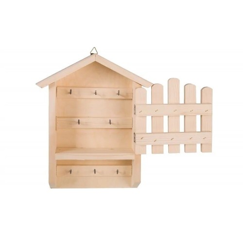 Wooden key cabinet - key, cupboard