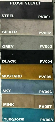 Chenille crushed velvet - crushed,