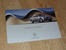Mercedes CLK Cabriolet Brochure 200K 320 500 55 AMG 2003