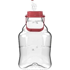 Plastic Jar Demijohn 10L with Handle for Wine Fermenting Storing Home Brew