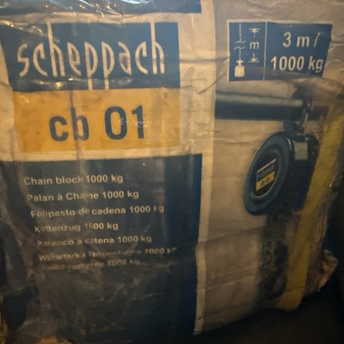 Scheppach 1000kg chain hoist - 1000kg,