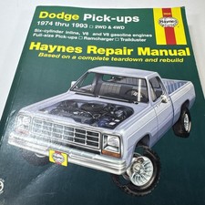 1974-93 Repair Manual Haynes