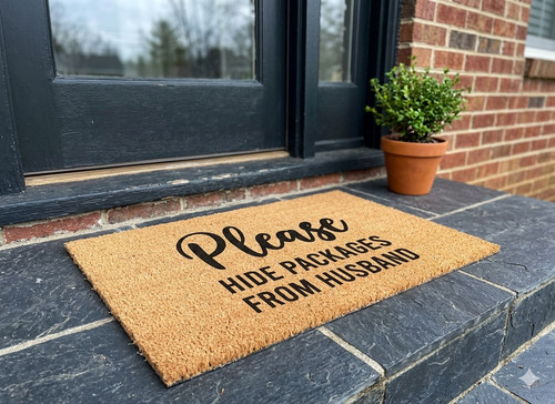 Door mat coir fibre 60cm - mat, x