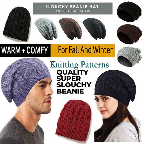 Warm winter beanie hat unisex - beanie,