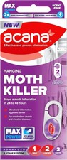 NEW Acana Hanging Moth Proofer Killer Repellent Freshener Fabric Max Power Cover