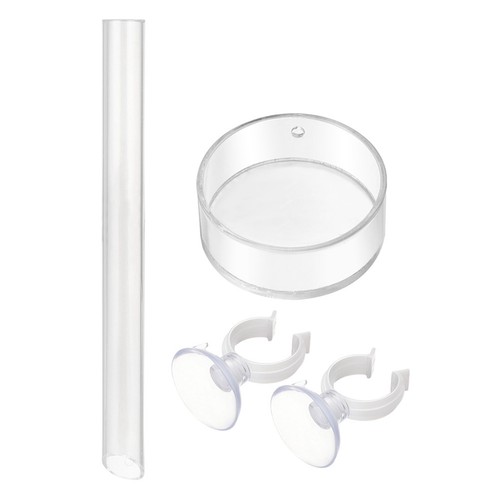 Clear acrylic shrimp feeder - clear,