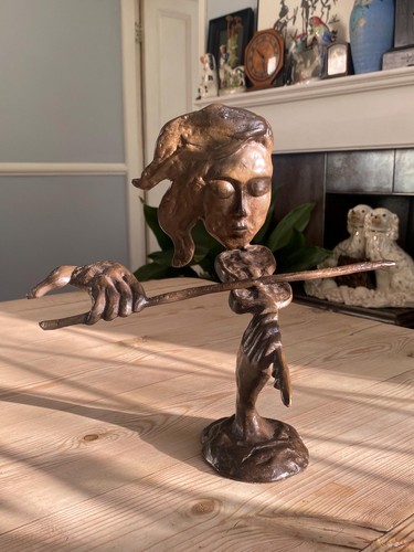 Large cast metal - large, surrealist