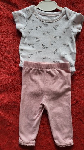 Baby girls outfit swan themed - baby,