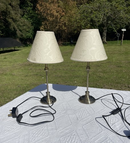 Pair dunelm brass - brass, effect