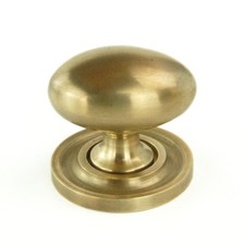 Unlacquered Aged Solid Brass Cabinet Knobs Handles Kitchen Door Chest Drawer