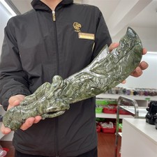 4.9LB 7.2" Natural Xiuyan Jade