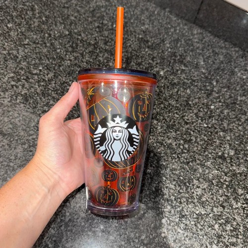 Starbucks halloween pumpkin - starbucks,