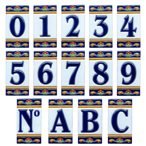 Marbella ceramic house - ceramic, number