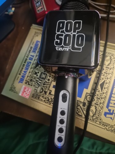 Pop solo led karaoke - pop, black