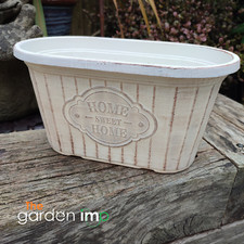 Garden Planter Oval Trough
