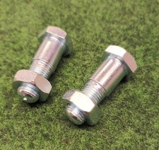 BSA Bantam D7 D10 D14 Centre Stand Pivot Bolt & Nut  (Pair) 90-4732 02-1813