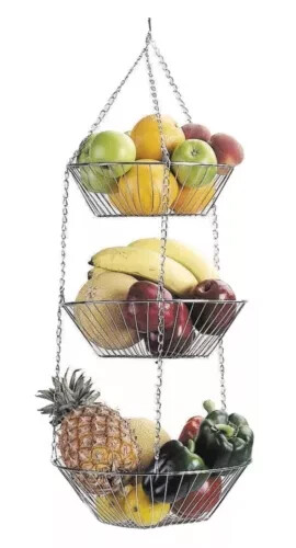 Tier hanging fruit vegetable - 3-tier,