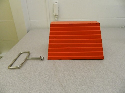 Pro grade rubber - wheel, chock