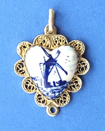 Vintage delft heart shaped - delft,