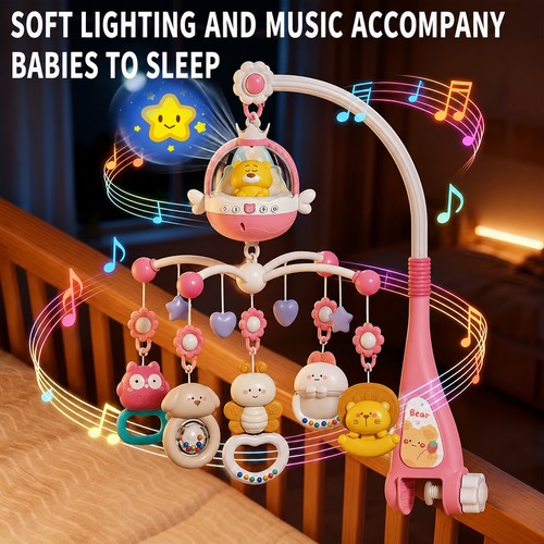 Baby crib musical mobile - baby,