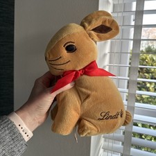 Lindt Rabbit Plush 9” Soft Toy Bunny Chocolate Collectable Gift 