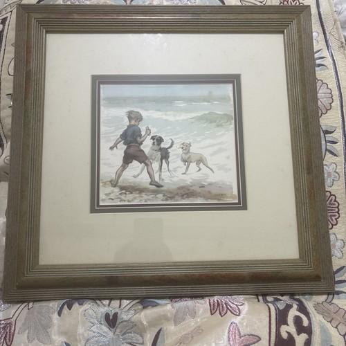 Vintage 1937 dowd - jh, framed