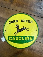 John Deere Gasoline Plaque
