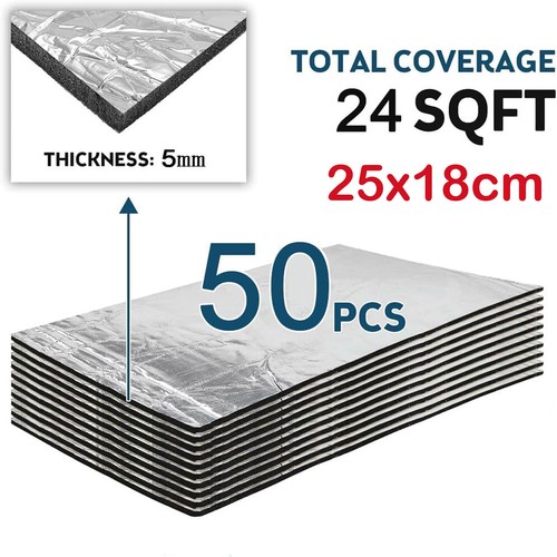 50x sheets sound deadening - sheets,
