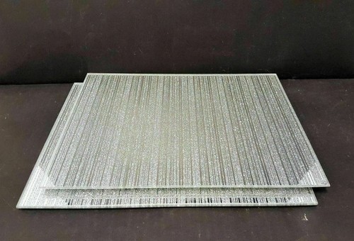 Silver sparkle mirrored glass - sparkle,