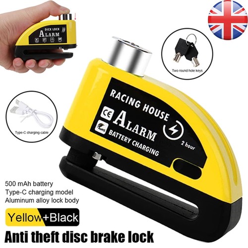 Alarm motorbike disc lock - alarm,