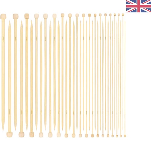 Bamboo knitting needles 25cm - knitting,