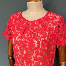 Adrianna Papell Lace Midi