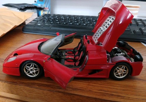 Burago farrari f50 die cast - die,