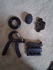 Hand Grip Strengthener Set Adjustable 5-60kg Finger Exerciser Forearm Trainer