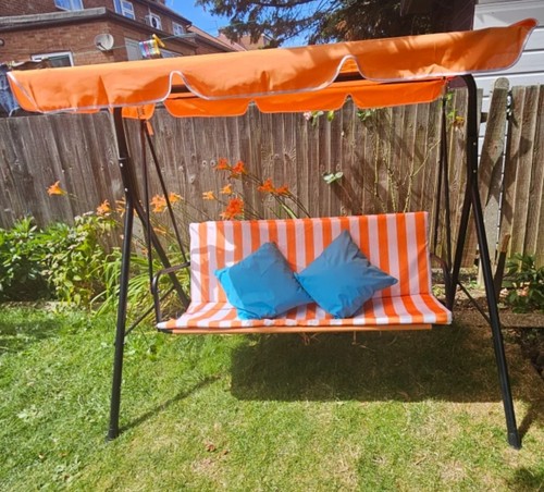 Seater garden swing chair - 3,