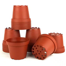 4 In. Dia Terra Cotta Pots