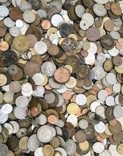 Mystery Job Lot Of 10 Old Coins, Bundle Of All Different Vintage Coins