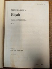 Mendelssohn: Elijah: Vocal