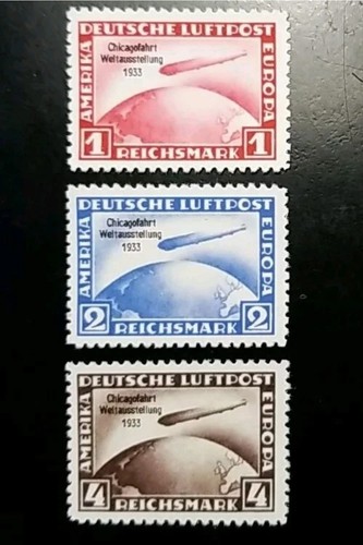 Germany scott c43 - scott, #c43-45