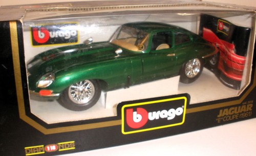 Burago jaguar type - jaguar, e-type