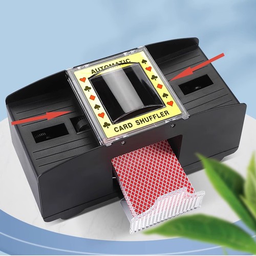 Deck automatic card shuffler - automatic,