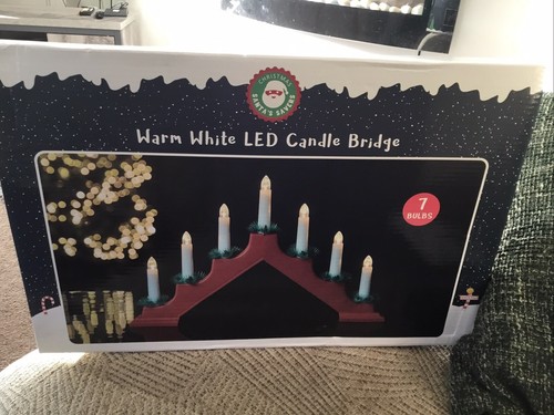 Christmas candle bridge - candle, arch