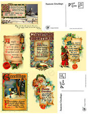 Victorian Xmas Greetings