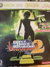 XBox 360 Dance Dance Evolution Universe 2 dance mat missing game Original Box