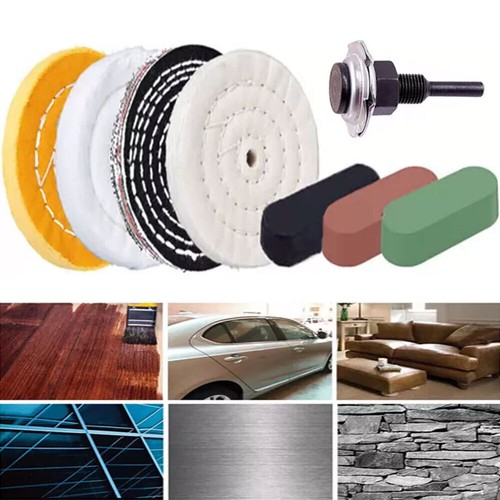 Buffing wheel and - wheel,