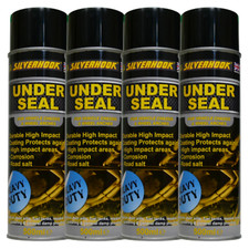 4 x Underseal Spray On Aerosol
