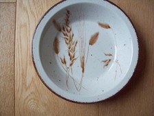 VINTAGE MIDWINTER STONEHENGE WILD OATS 8 3/4" RIMMED DISH/BOWL