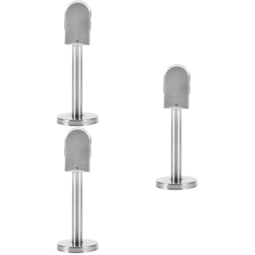 3pcs silver stainless steel - silver,